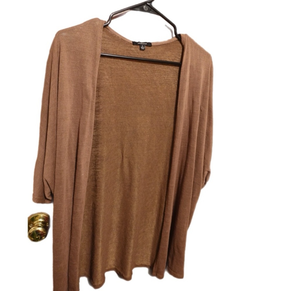 Brown cardigan